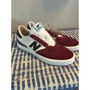 New Balance 272 Maroon and White Sneaker